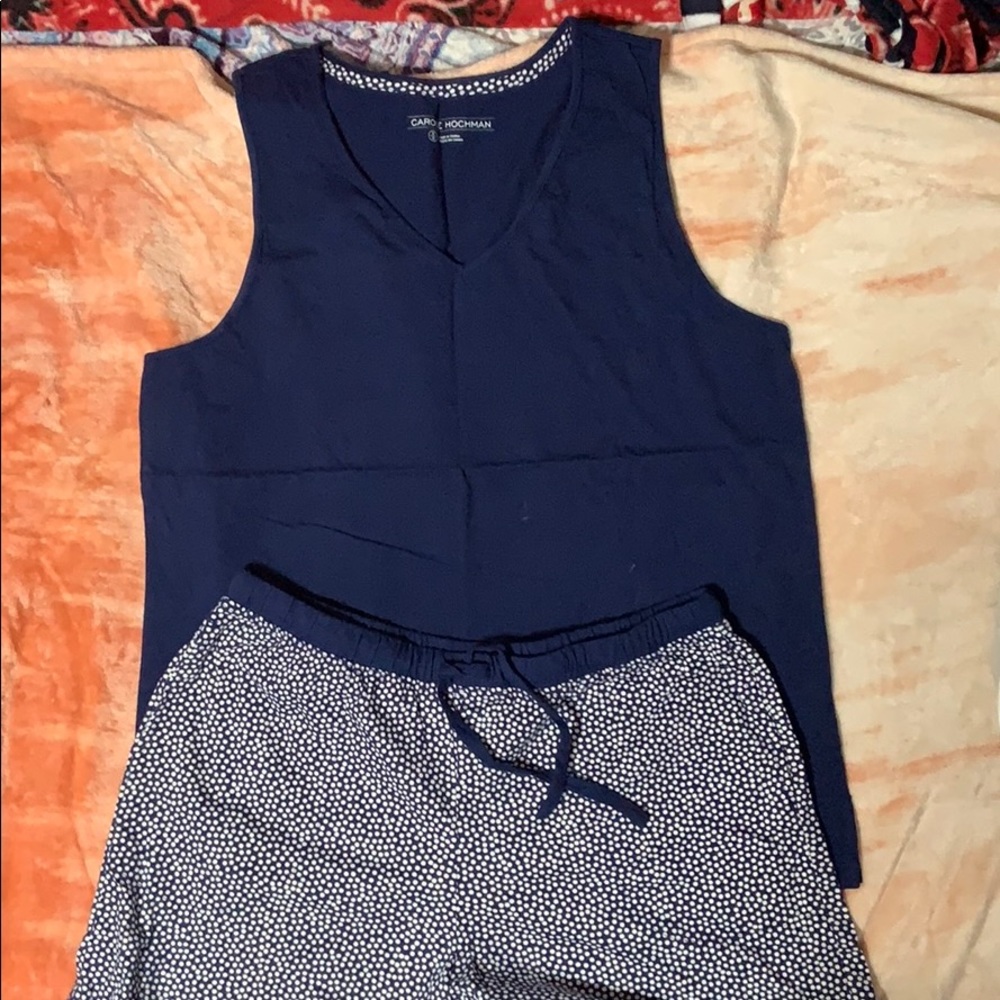Carole Hochman pajama set. Size M